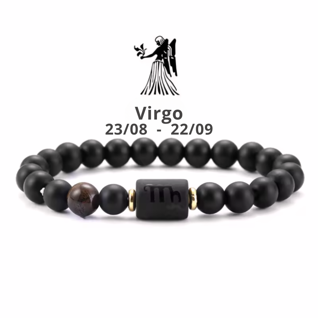 Pulsera Zodiacal con Piedra de tu Signo. 