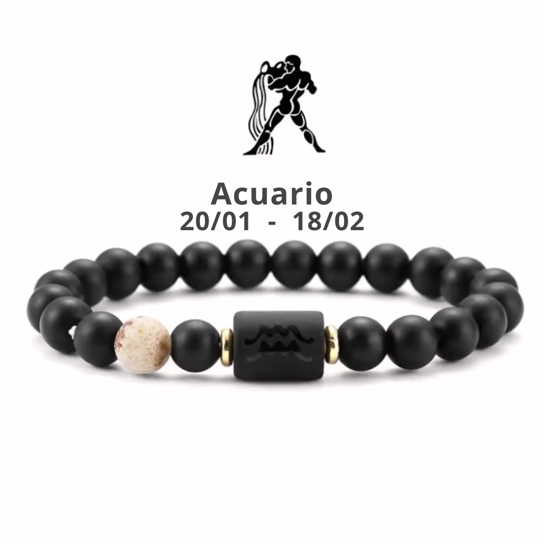 Pulsera Zodiacal con Piedra de tu Signo. 