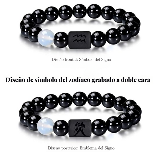 Pulsera Zodiacal con Piedra de tu Signo. 