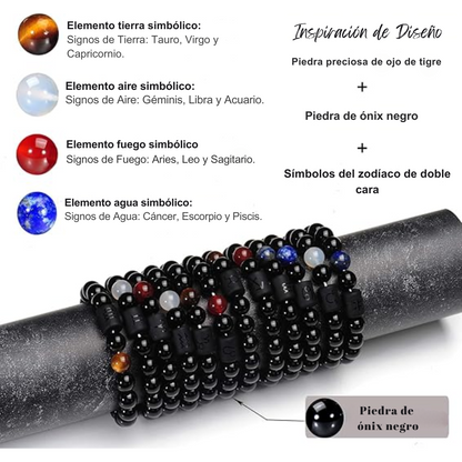 Pulsera Zodiacal con Piedra de tu Signo. 