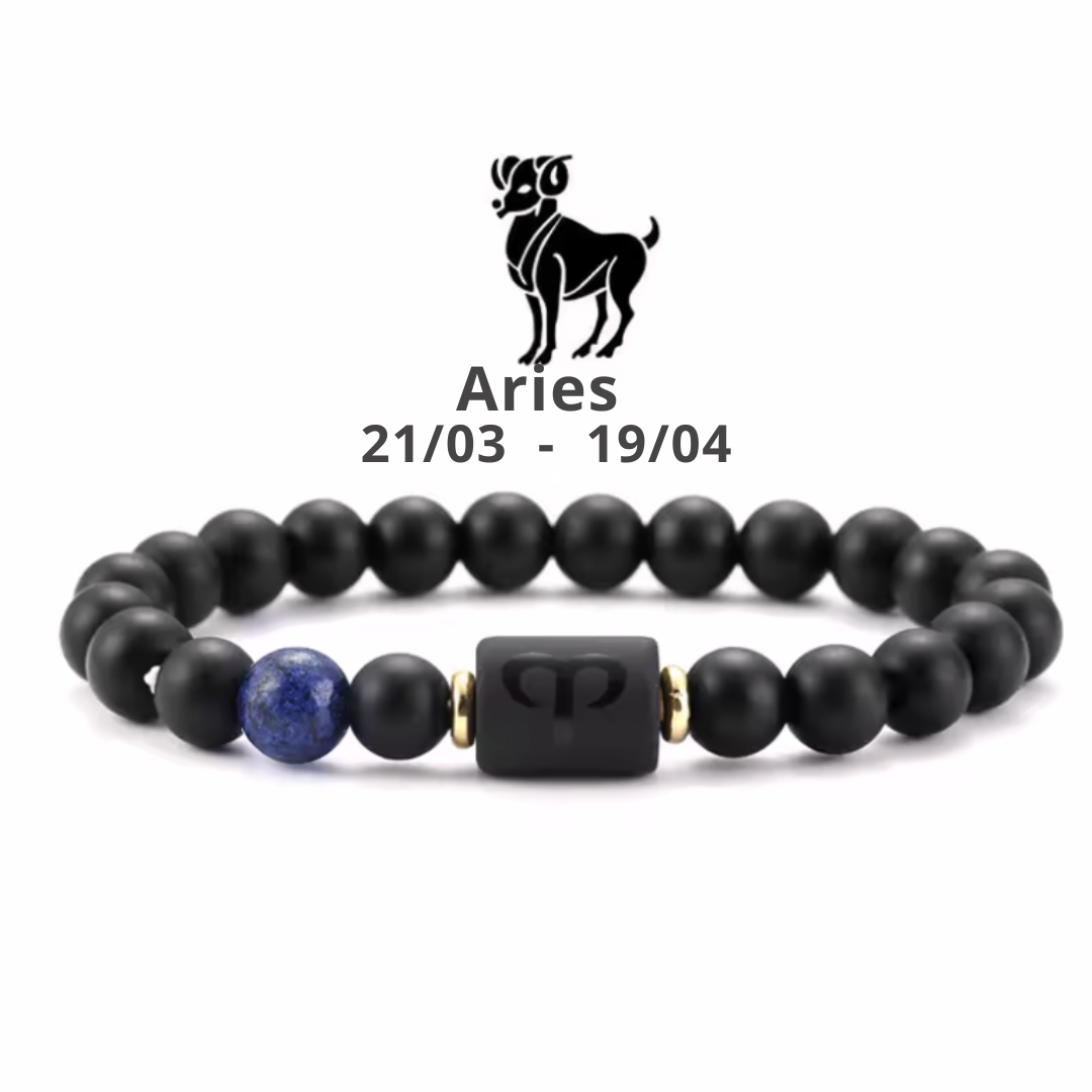 Pulsera Zodiacal con Piedra de tu Signo. 